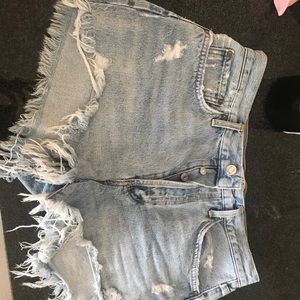 Agolde denim shorts
